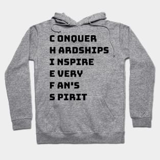 Conquer Hardships Inspire Every Fan's Spirit - chiefs Hoodie